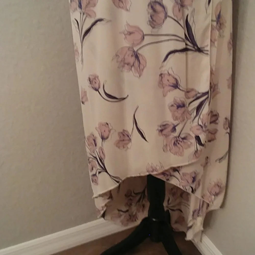 Last One! Floral high/low dress - Picture 6 of 8